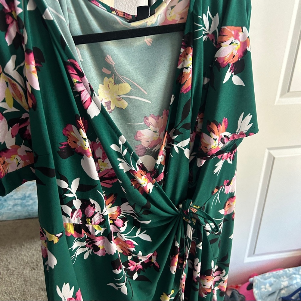 Torrid Multicolor Floral Top